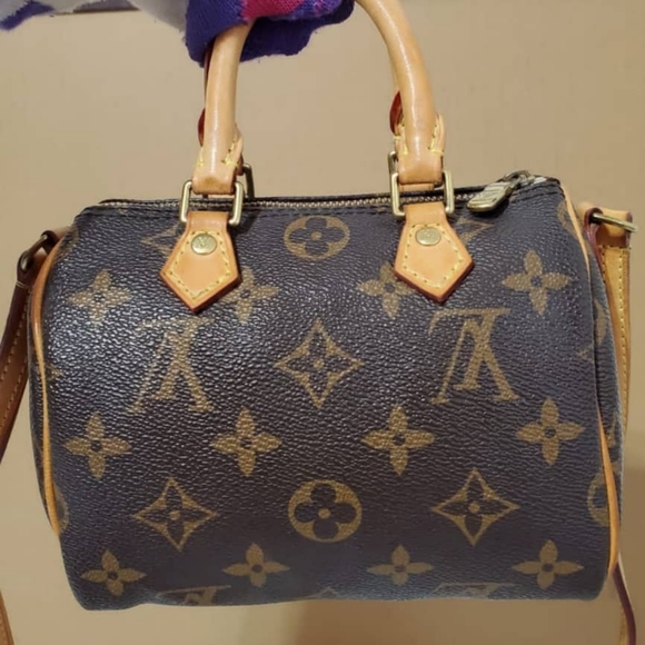 LOUIS VUITTON Monogram Nano Speedy Bag - Picture 15 of 16